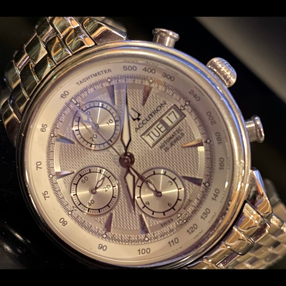 Accutron with Valjoux 7750